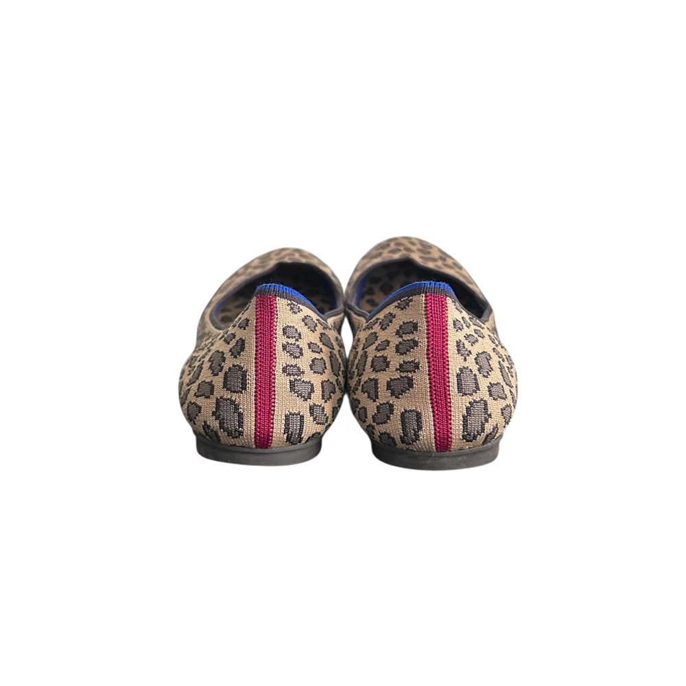 Rothy’s Leopard Print The Point Toe Flats Size 9 - Picture 5 of 12